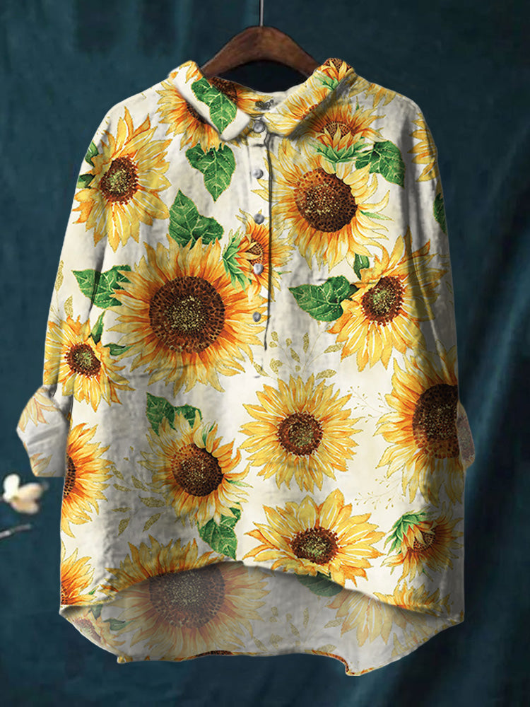 Camisa de estilo vintage atemporal