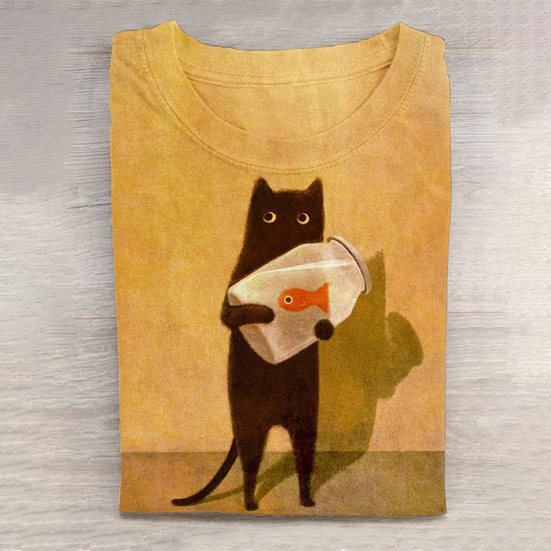 Camiseta de inspiración vintage