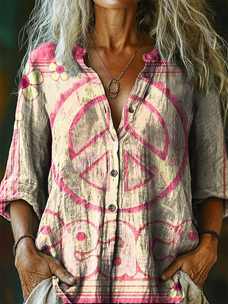 Camisa de inspiración vintage