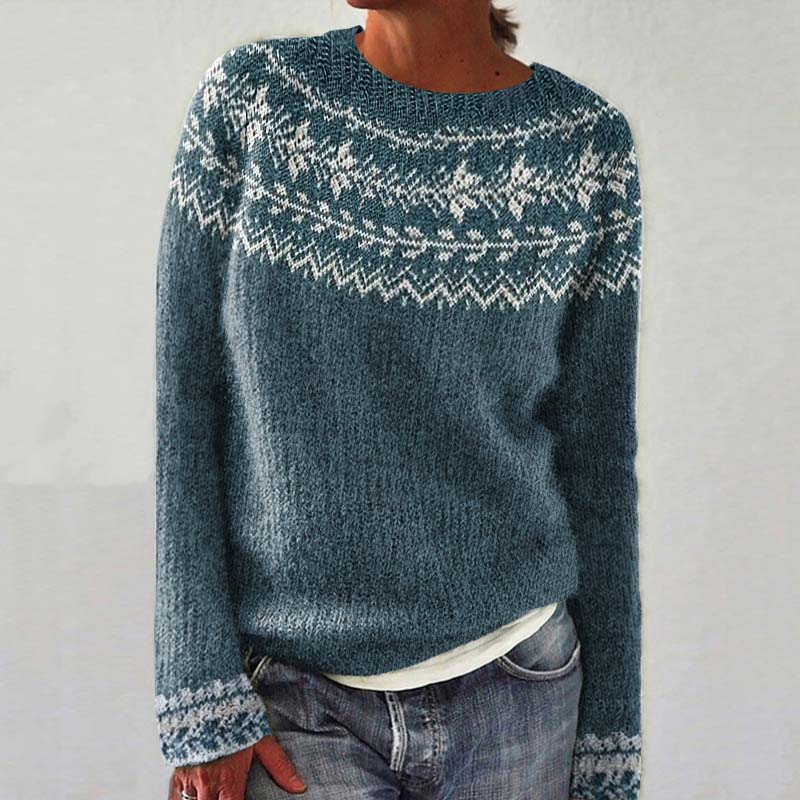 Suéter de estilo vintage atemporal