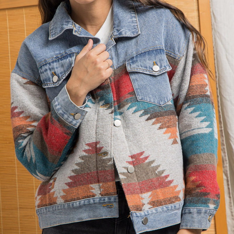 Chaqueta de inspiración vintage