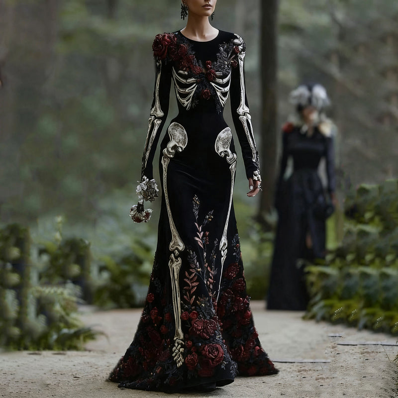 Vestido de inspiración vintage