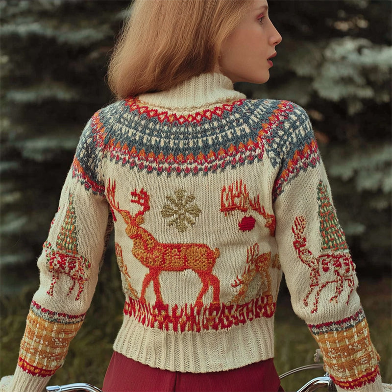 Suéter de estilo vintage atemporal