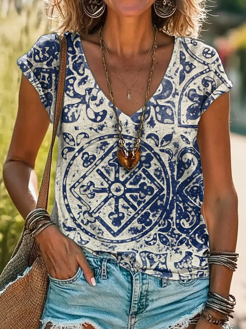 Camiseta de inspiración vintage
