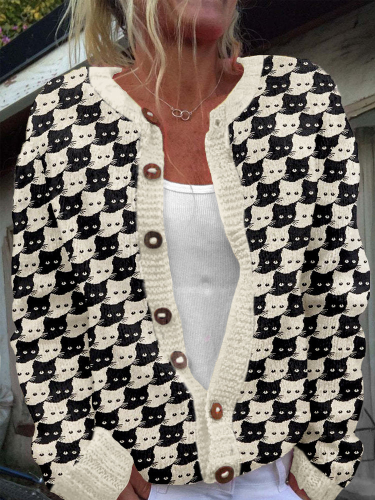Cárdigan de estilo vintage atemporal