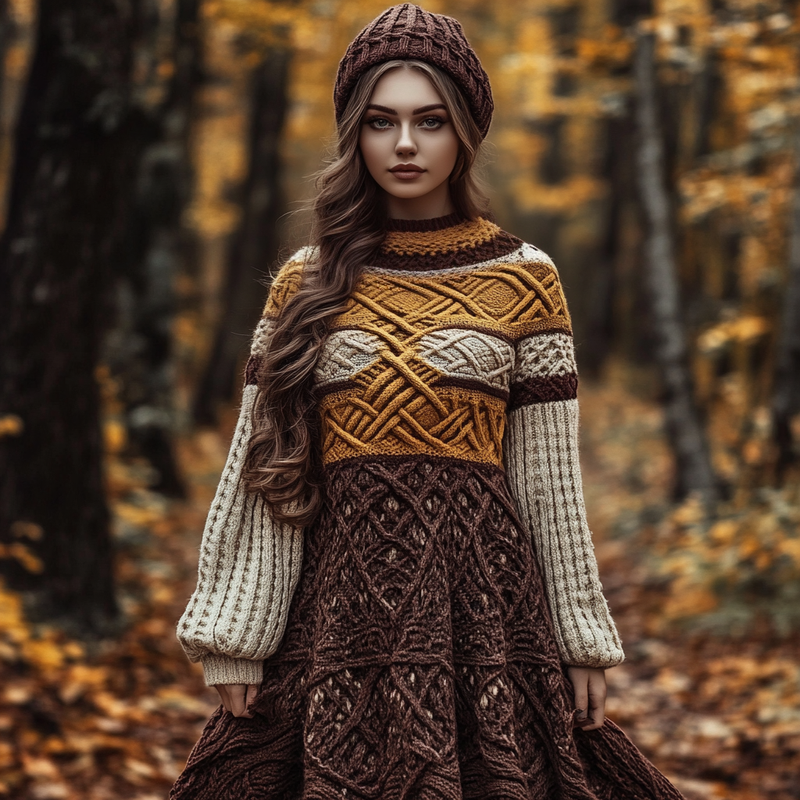 Vestido de inspiración vintage