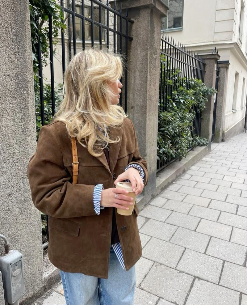 Chaqueta de inspiración vintage