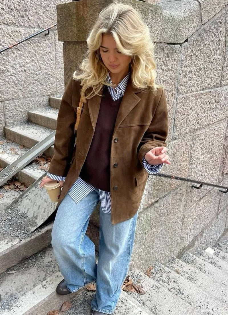 Chaqueta de inspiración vintage