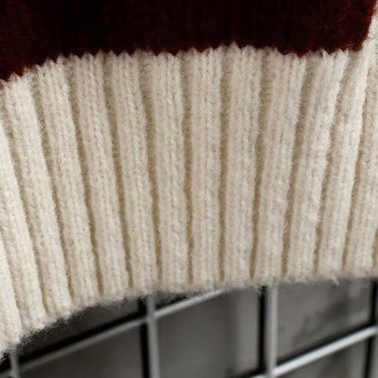 CM | Jersey de punto jacquard patchwork