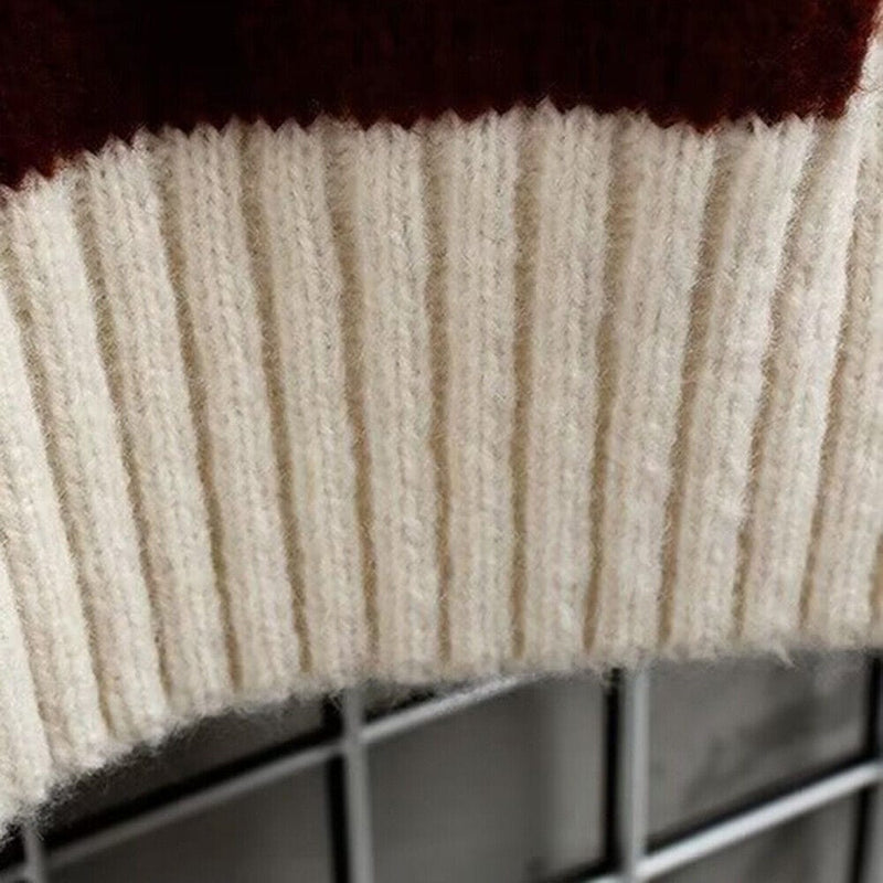 CM | Jersey de punto jacquard patchwork