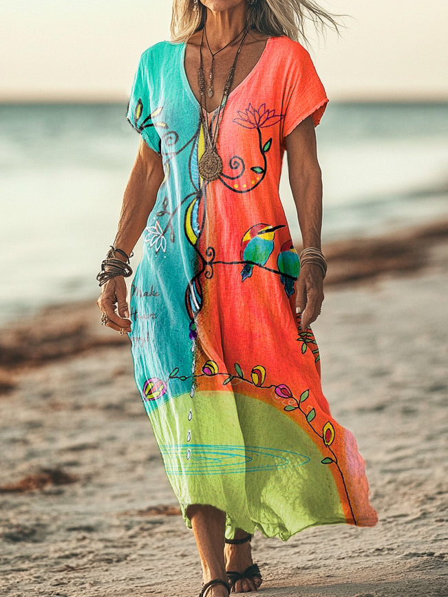 Vestido vintage clásico
