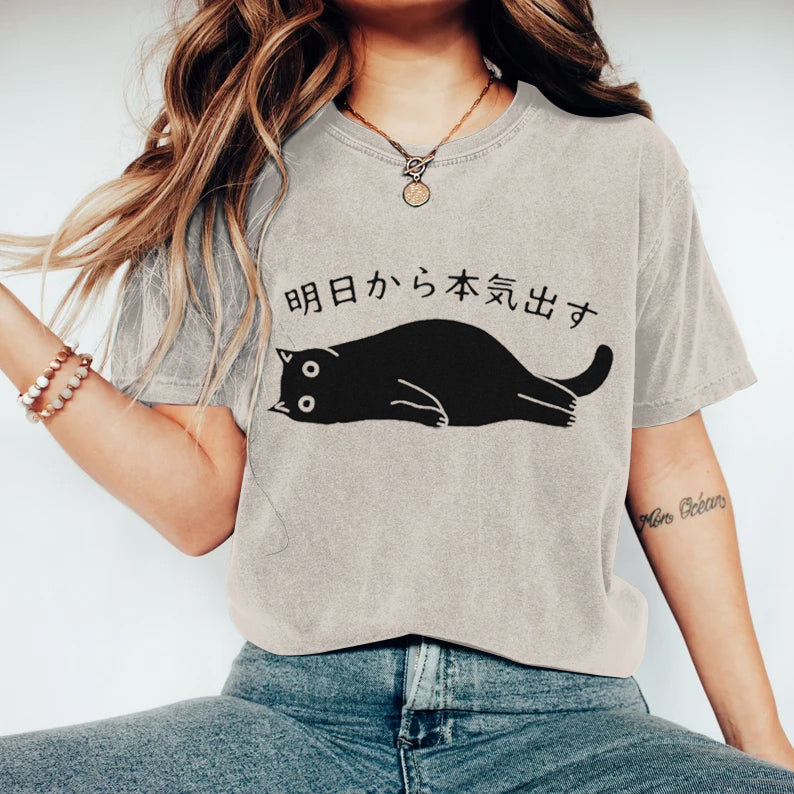 Camiseta de inspiración vintage
