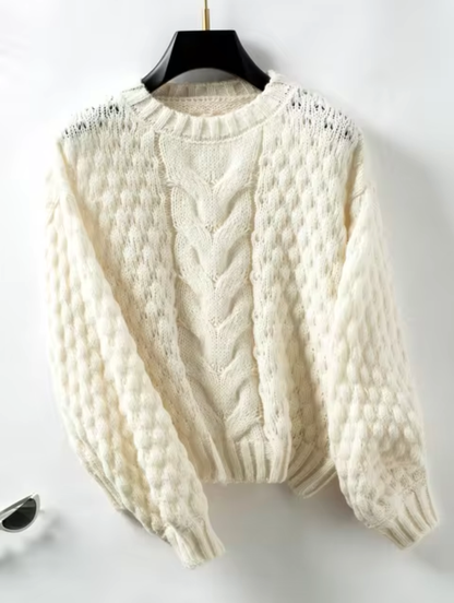Suéter de estilo vintage atemporal