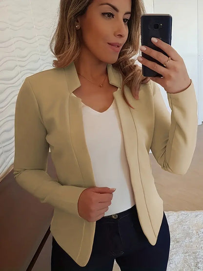 CM | Elegante blazer de manga larga para la primavera