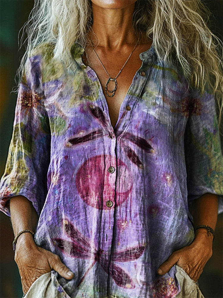 Camisa bellamente confeccionado
