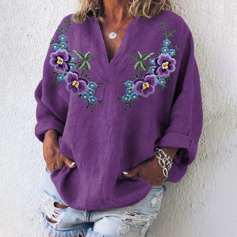 Camisa de diseño cuidado