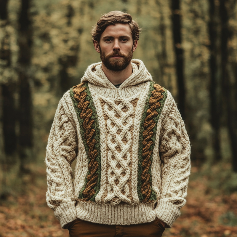 Suéter de estilo vintage atemporal