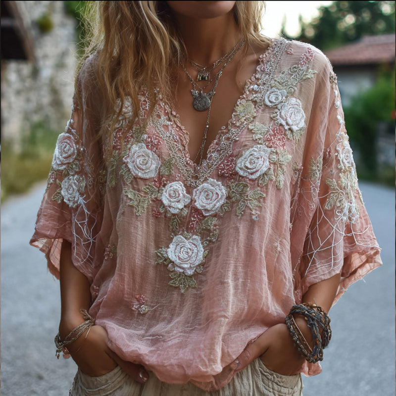Camisa bellamente confeccionado