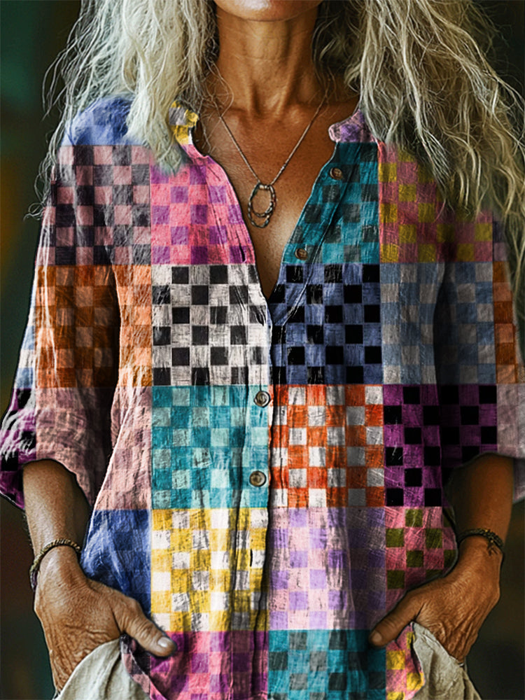 Camisa de inspiración vintage