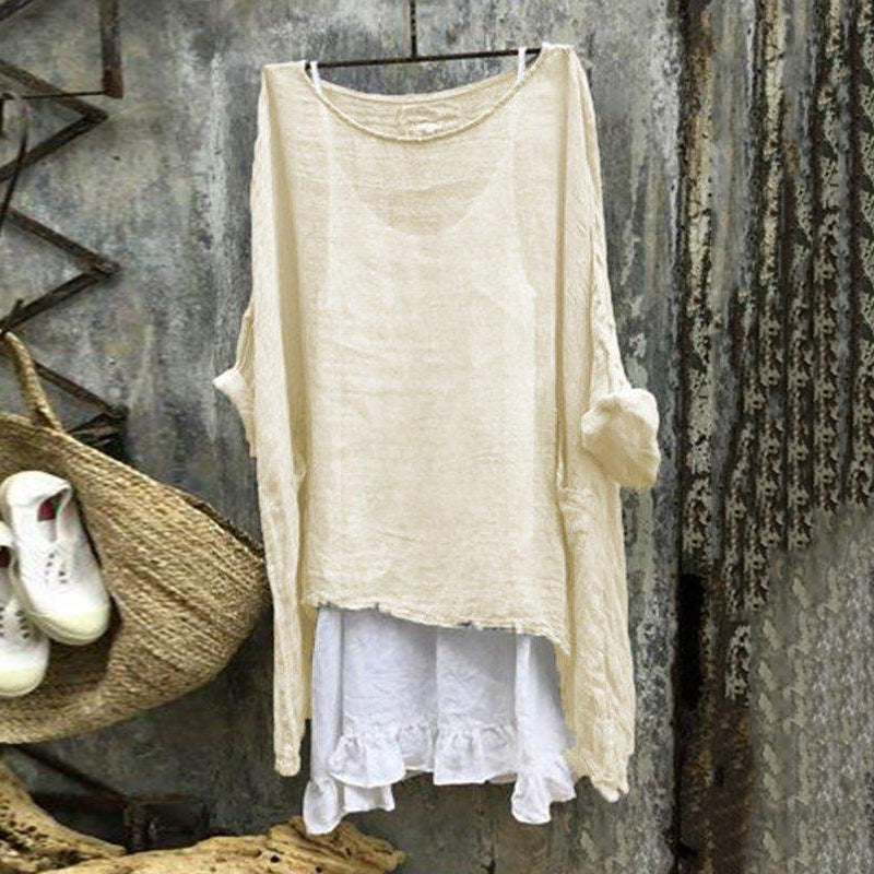 Camisa de estilo vintage atemporal