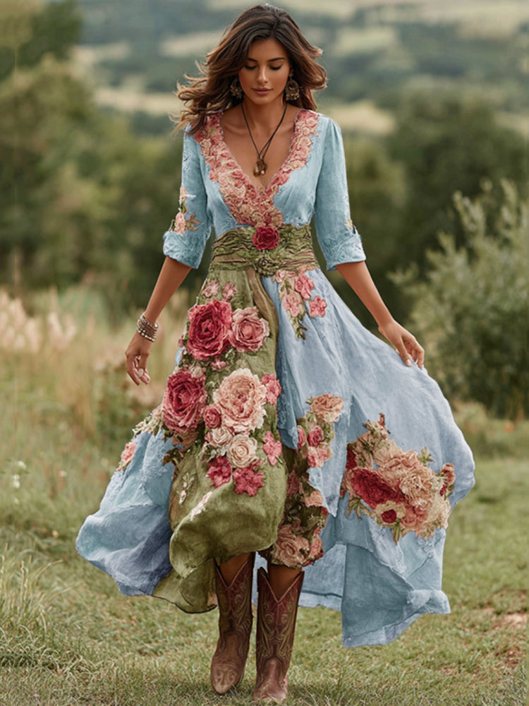 Vestido de inspiración vintage