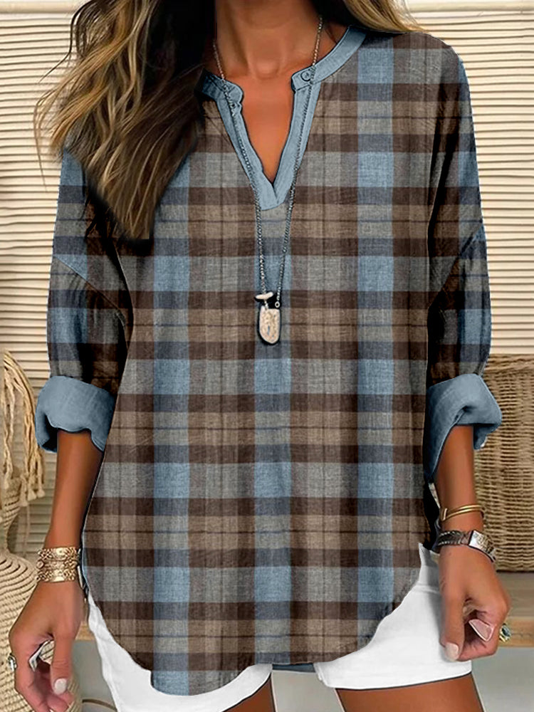Camisa de inspiración vintage