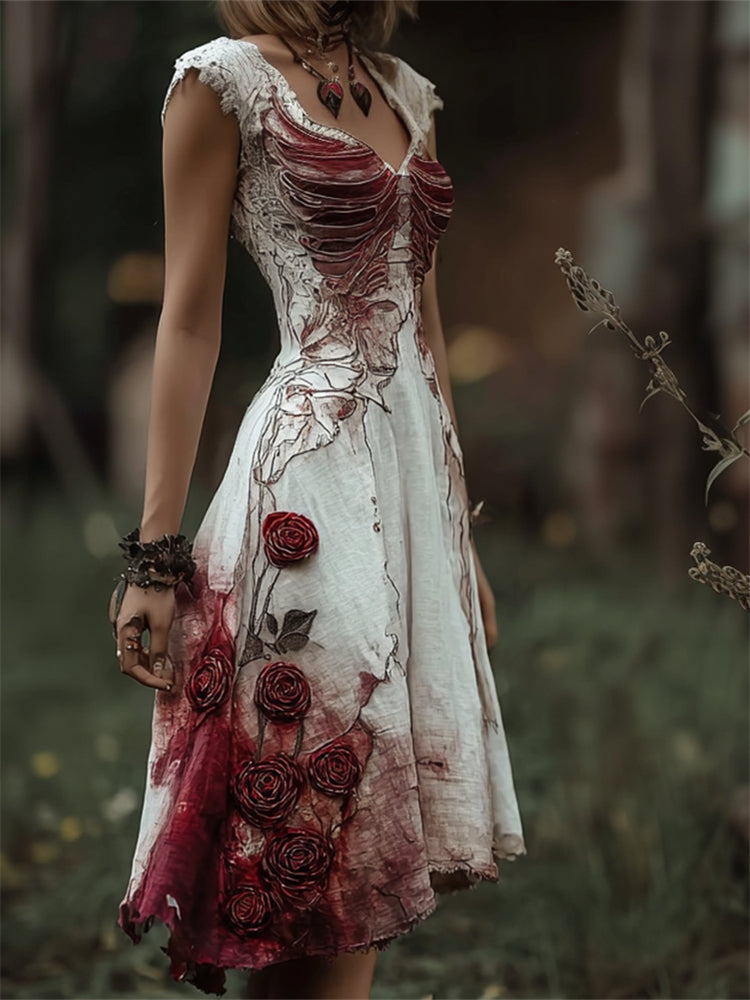 Vestido de estilo vintage atemporal
