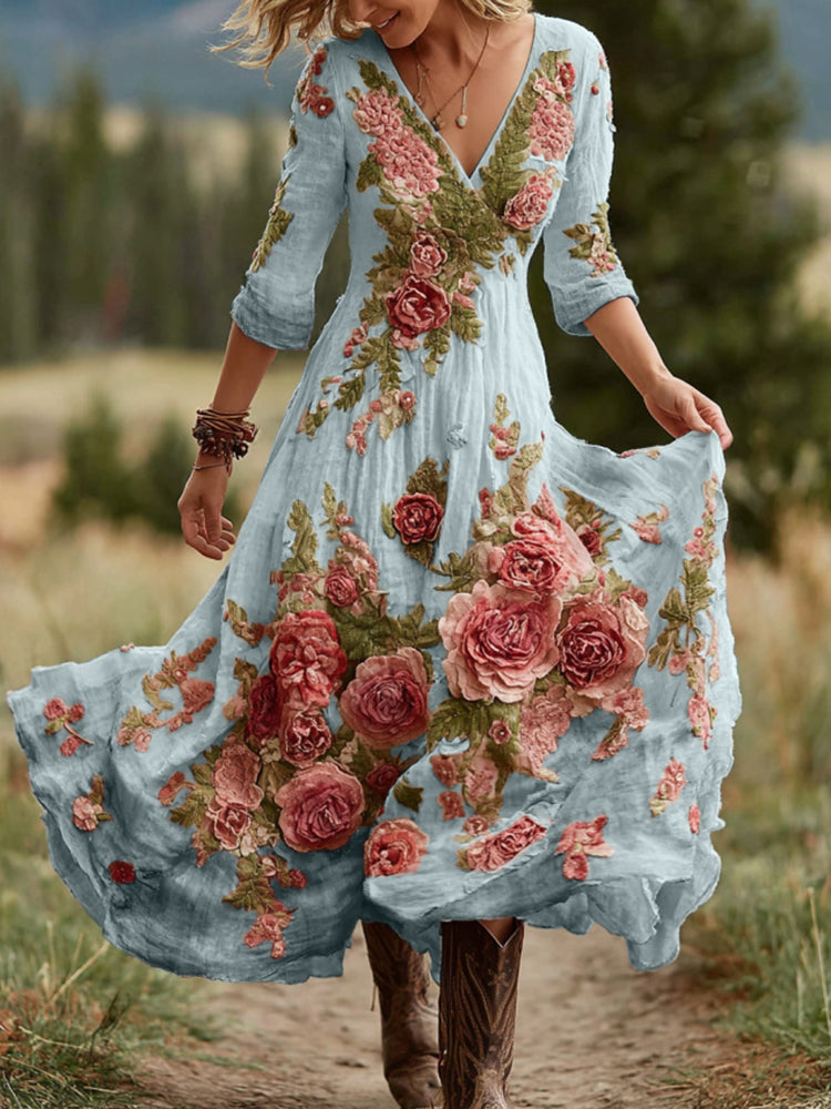 Vestido de inspiración vintage