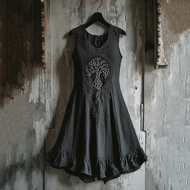 Vestido de inspiración vintage