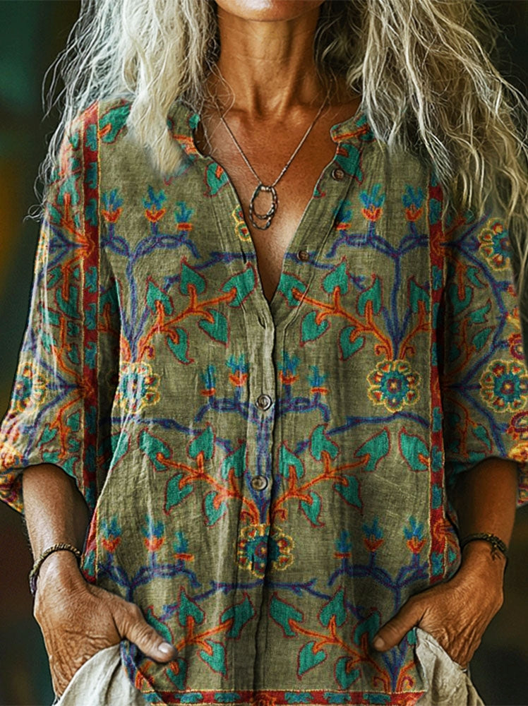 Camisa vintage clásico