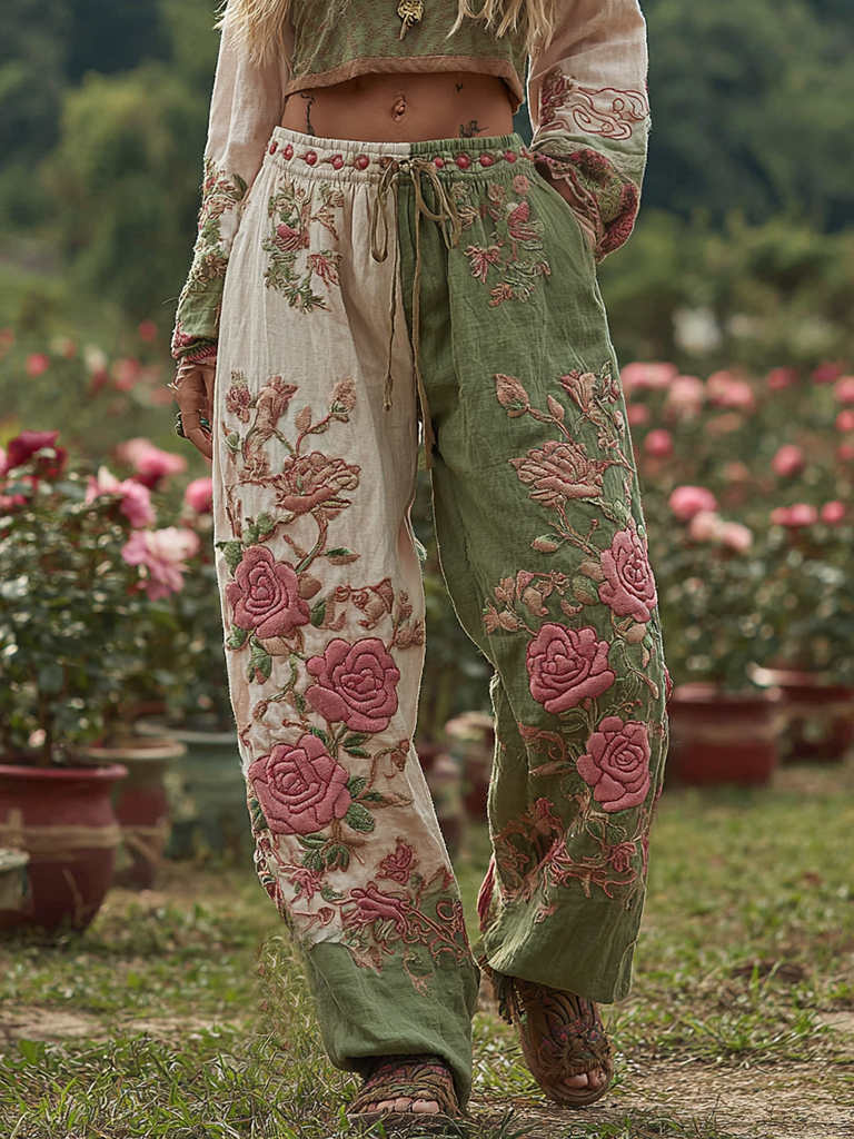 Pantalones de inspiración vintage