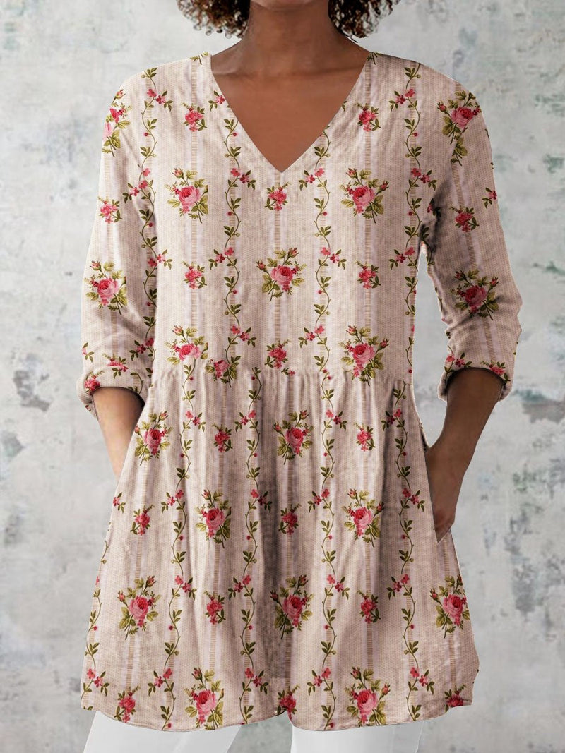 Top de estilo vintage atemporal