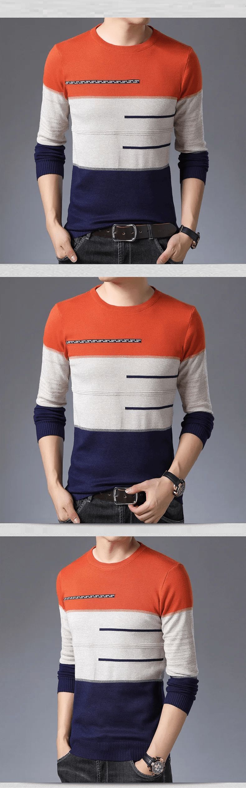 CM | Jersey de rayas de algodón