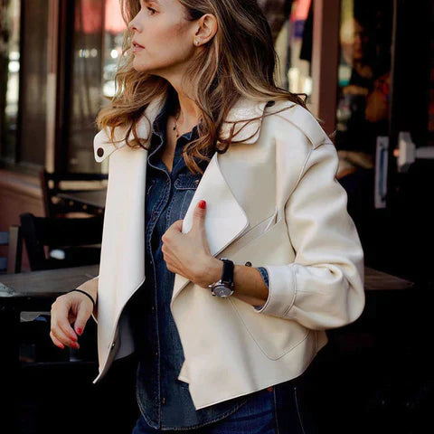 Chaqueta de diseño cuidado