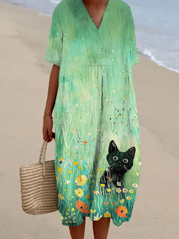Vestido de estilo vintage atemporal