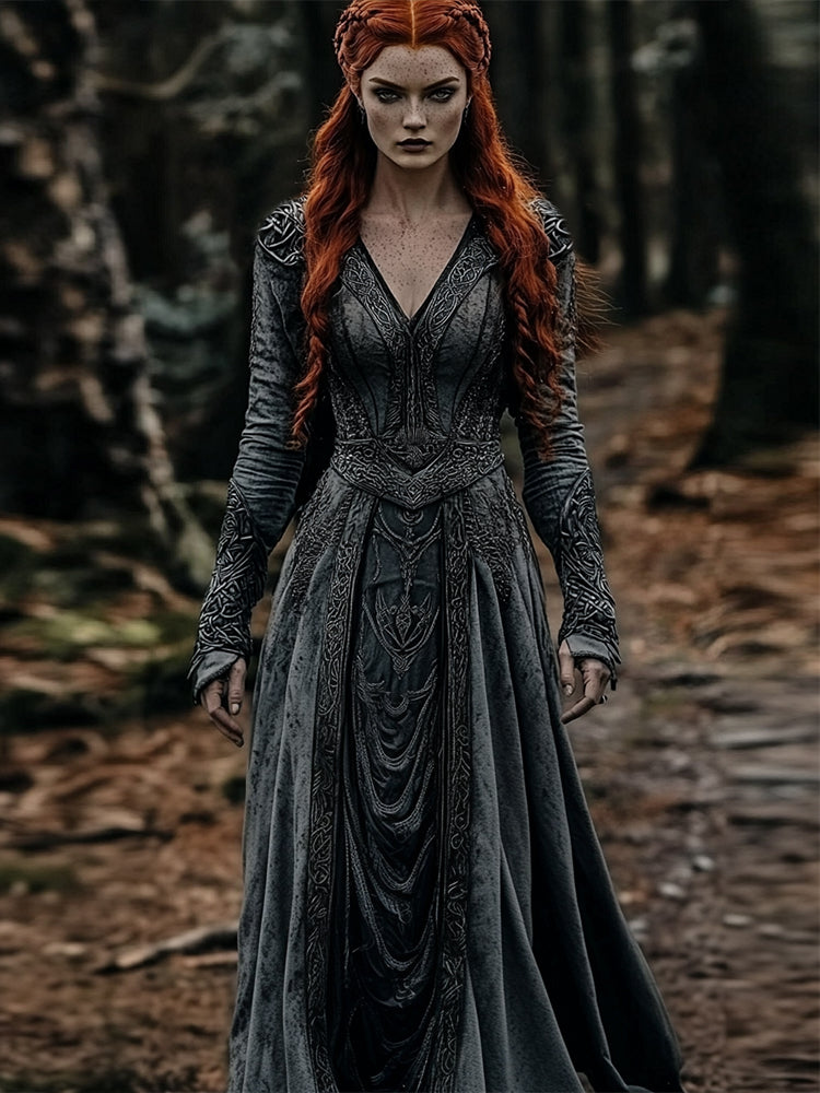 Vestido de diseño clásico