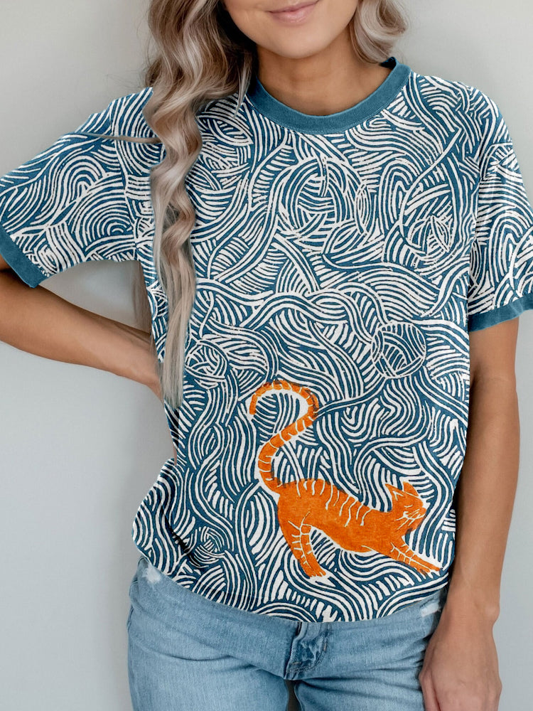 Camisa de inspiración vintage