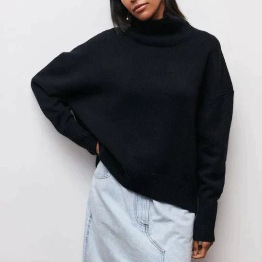 CM | Jersey oversize de cuello alto