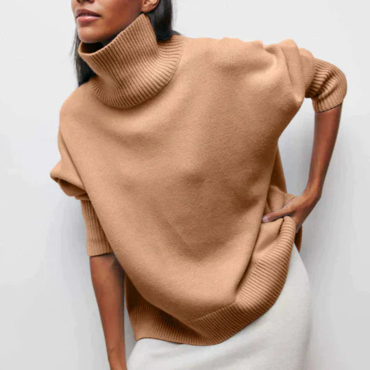 CM | Jersey oversize de cuello alto