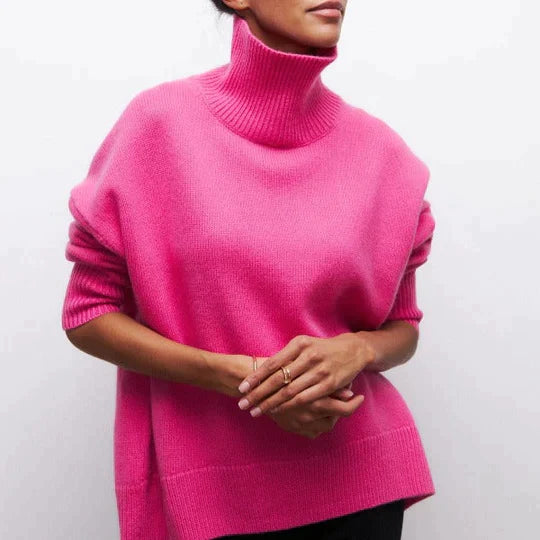 CM | Jersey oversize de cuello alto
