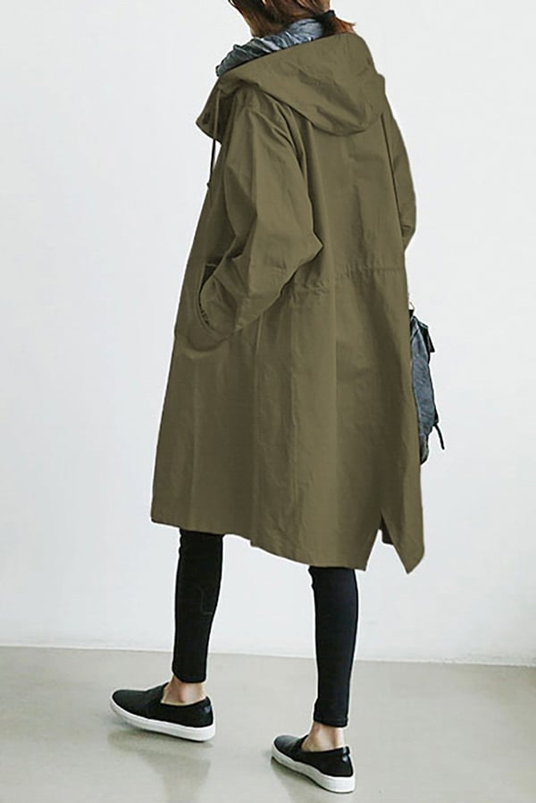 CM | Chaqueta con capucha para protegerse de la lluvia y el viento