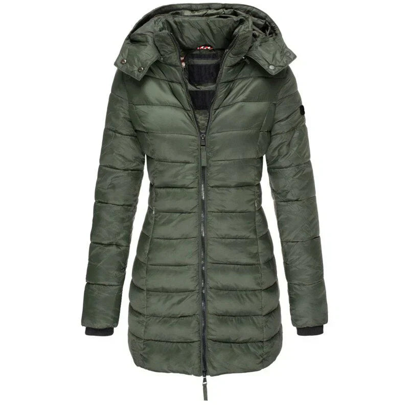 CM | Chaqueta de plumón con capucha
