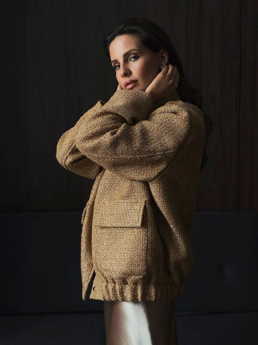 Chaqueta de estilo vintage atemporal