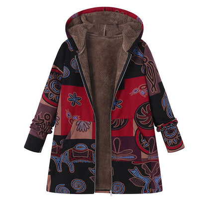 CM | Chaqueta estampada vintage