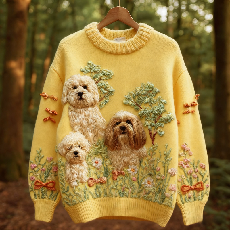 Suéter de diseño clásico