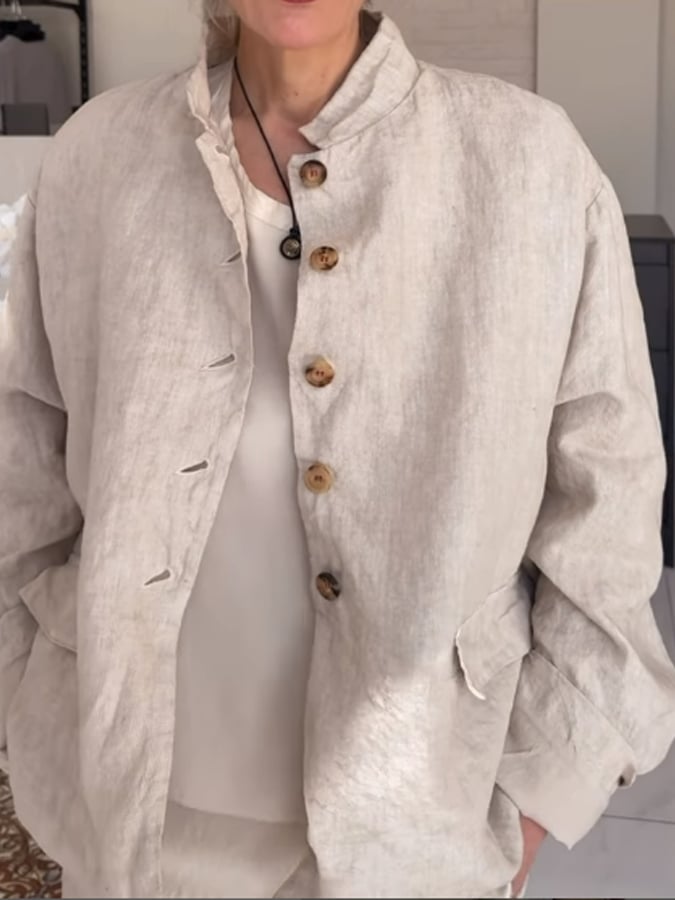 Chaqueta de diseño cuidado