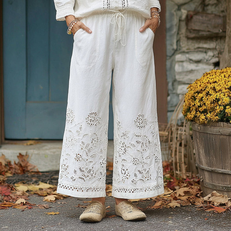 Pantalones de diseño cuidado