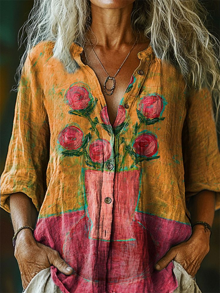 Camisa vintage clásico