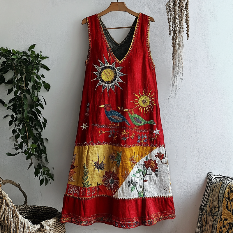 Vestido de inspiración vintage