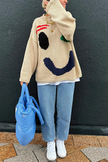 Suéter de diseño clásico